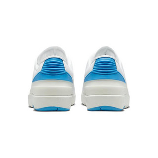 AIR JORDAN 正代系列 Air Jordan 2 Retro Low 女子篮球鞋 DX4401-164 白色/蓝色 35.5