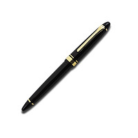PLUS会员：SAILOR 写乐 钢笔 漫步系列 11-1031/1033 黑杆金夹 M尖 单支装