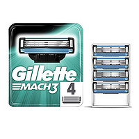 Gillette 吉列 剃须刀手动刮胡刀男士专用非吉利锋速3经典刀片4刀头