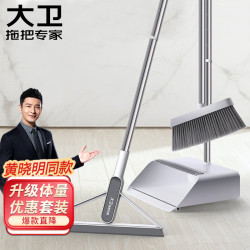 大卫 扫把簸箕组合套装扫地扫帚刮水器大号套装F2+F6