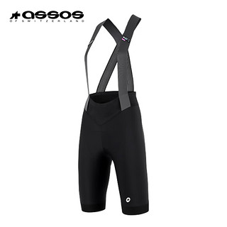 ASSOS UMA GT Bib Shorts C2 女士夏季透气骑行背带短裤 黑色 S