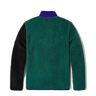 添柏岚（Timberland）官方外套男装摇粒绒抓绒衫春户外宽松A2AXT A2AXTCU0/黑绿色 XL