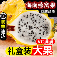 新鲜燕窝果罕见稀有海南麒麟果大果黄金火龙果甜孕妇水果整箱礼盒