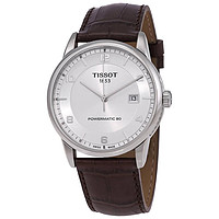 TISSOT 天梭 豪致系列商务男士简约时尚机械表