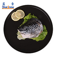 Blue Snow 蓝雪 冷冻三文鱼头400g ASC认证可煲汤烧烤营养炖汤食材海鲜水产