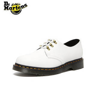 马丁（DR.MARTENS）Vegan1461 HDM白色男女款3孔马丁单鞋 白色 37