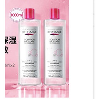 PLUS会员：BYPHASSE 蓓昂斯 卸妆水 500ml*2