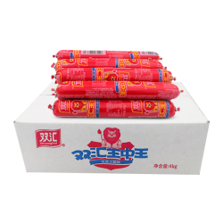 双汇 王中王火腿肠即食泡面搭档方便面肉类肠零食 35g*10支装