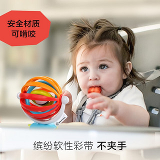 BABY EINSTEIN美国品牌宝宝转转乐喂饭神器安抚神器婴儿摇铃手抓球玩具牙胶咬胶 转转乐吸盘摇铃