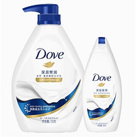 Dove 多芬 滋养美肤沐浴套装（大瓶装730g+小瓶装190g）