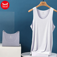 Miiow 猫人 男士冰丝背心 955102-1+XY