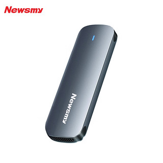 Newsmy 纽曼 512GB 固态移动硬盘（PSSD） M01L Type-c USB3.0 锖色