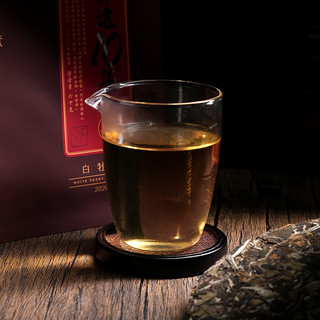 梅相靖大师白茶非遗十年纪念茶 福鼎白茶60g*10饼礼盒装