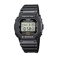 五一放价：CASIO 卡西欧 周杰伦《头文字D》电影同款 G-SHOCK系列 男士石英腕表 DW-5600E-1