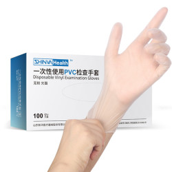 bluesail 蓝帆 一次性pvc医用手套 100只