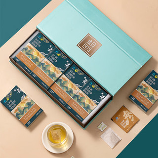金日 美国洋参袋泡茶2克*10袋 抗疲劳 西洋参花旗参茶送礼礼品 8盒（实惠装） 2g*10袋/盒