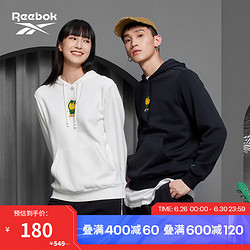 Reebok 锐步 Friends Oth Hoodie Kakao 中性运动卫衣 HE6354 黑色 S