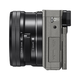 SONY 索尼 Alpha 6000/A6000约2430万像素4D对焦 A6000(16-50) 黑色128G卡包电池套餐