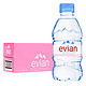 evian 依云 矿泉水330ml*24瓶 法国进口 高端天然饮用水 英文版原箱 整箱装 原装依云330ml*24瓶