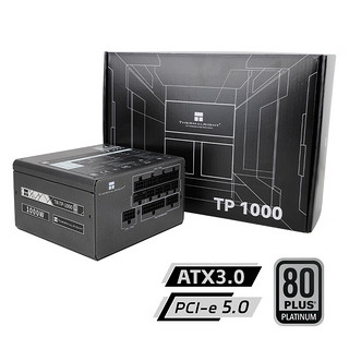 Thermalright 利民 TR-TP1000-yy 白金牌（92%）全模组ATX电脑电源 1000W