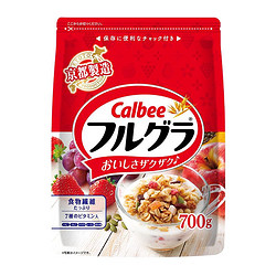 Calbee 卡乐比 水果麦片原味700g/袋×2