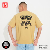 UNIQLO 优衣库 男装/女装(UT)PEANUTS印花T恤(短袖史努比23春夏) 458751