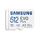 百亿补贴：SAMSUNG 三星 EVO Plus系列 Micro-SD存储卡 512GB（V30、U3、A2）