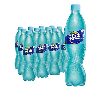 Fanta 芬达 汽水 茉莉蜜桃味 500ml*12瓶