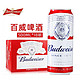 Budweiser 百威 啤酒500ml*18罐整箱优质小麦啤酒黄啤酒