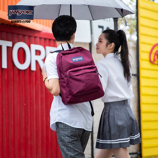 JANSPORT 杰斯伯 旗舰店23新款高中大学生书包女生旅游双肩包