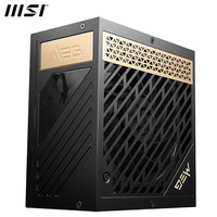 MSI微星 650W/750W/850W/1000W/1300W 全模组台式机电脑白色ATX3.0 MEG Ai1000P PCIE5白金全模组
