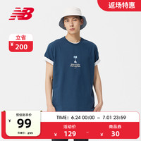 new balance 男子运动T恤 AMT22377