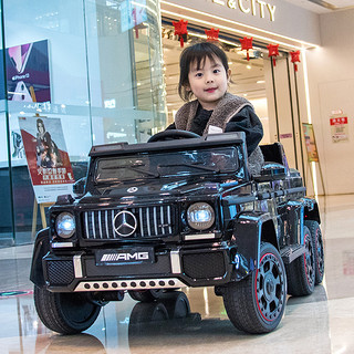 奔驰大g儿童电动车宝宝四轮遥控越野汽车可坐大人双人小孩玩具车