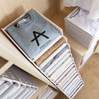 衣柜收纳分层衣物抽屉式家用衣橱收纳神器宿舍衣服裤子收纳整理架