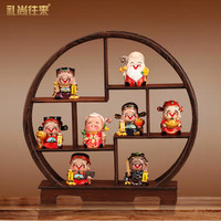 礼尚往来 五路财神摆件福禄寿喜财小财神爷