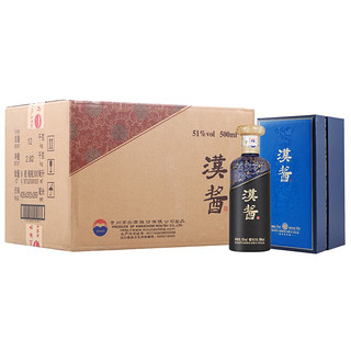 MOUTAI 茅台 汉酱茅酱香型白酒51度500ml*6瓶整箱装