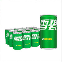 抖音超值购：可口可乐小瓶雪碧柠檬味碳酸饮料 200ml*12