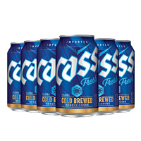 CASS 凯狮 啤酒355ml*6罐