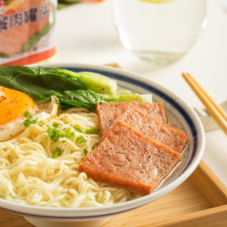 梅林（MALING） 上海梅林罐头午餐肉罐装猪肉熟食 经典340*3+美味340*3