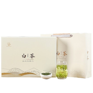NEWXTON 新旭堂 白茶安吉茶叶绿茶礼盒装特级茗茶 2023新茶春茶节日送礼茶礼200g