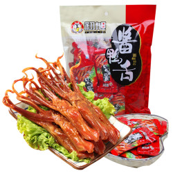 chuxufood 初旭食品 初旭官方店 温州初旭酱鸭舌头原味480g 鸭肉小吃零食初旭鸭舌