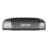 Lexar 雷克沙 读卡器310二合一双接口typec