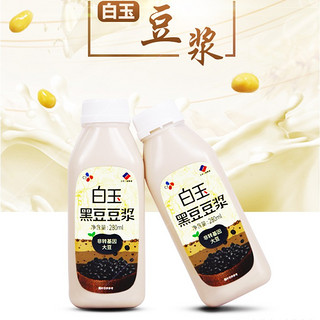 白玉 豆浆280ml*6瓶+2瓶