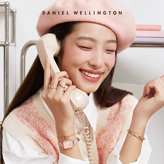 Daniel Wellington dw项链情侣同款个性双色轻奢配饰简约潮流百搭送女友