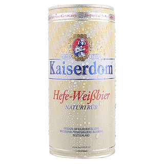 Kaiserdom 凯撒 小麦啤酒1L*12听 整箱装 德国原装进口