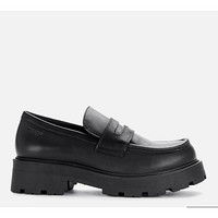 限尺码：VAGABOND 女士 COSMO 2.0 皮革乐福鞋-黑色UK8