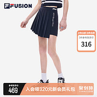 FILA 斐乐 FUSION斐乐潮牌女2022夏季新款运动裙短裙