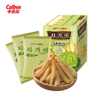 Calbee 卡乐比 海太佳可比 薯条三兄弟芥末味90g  韩国进口零食薯片 休闲膨化食品