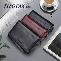 FILOFAX 斐来仕 英国进口filofax Holborn personal A6笔记本拉链包真牛皮多功能活页记事本手帐本企业个性定制