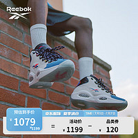 Reebok 锐步 官方新款男QUESTION MID经典复古篮球鞋GW8858 GW8858 中国码:42.5(27.5cm),US:9.5